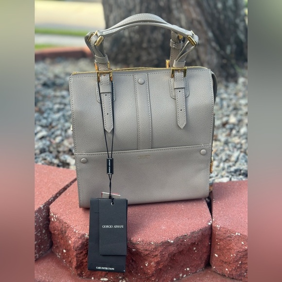 Giorgio Armani Bauletto Piccolo Tote - Picture 2 of 14